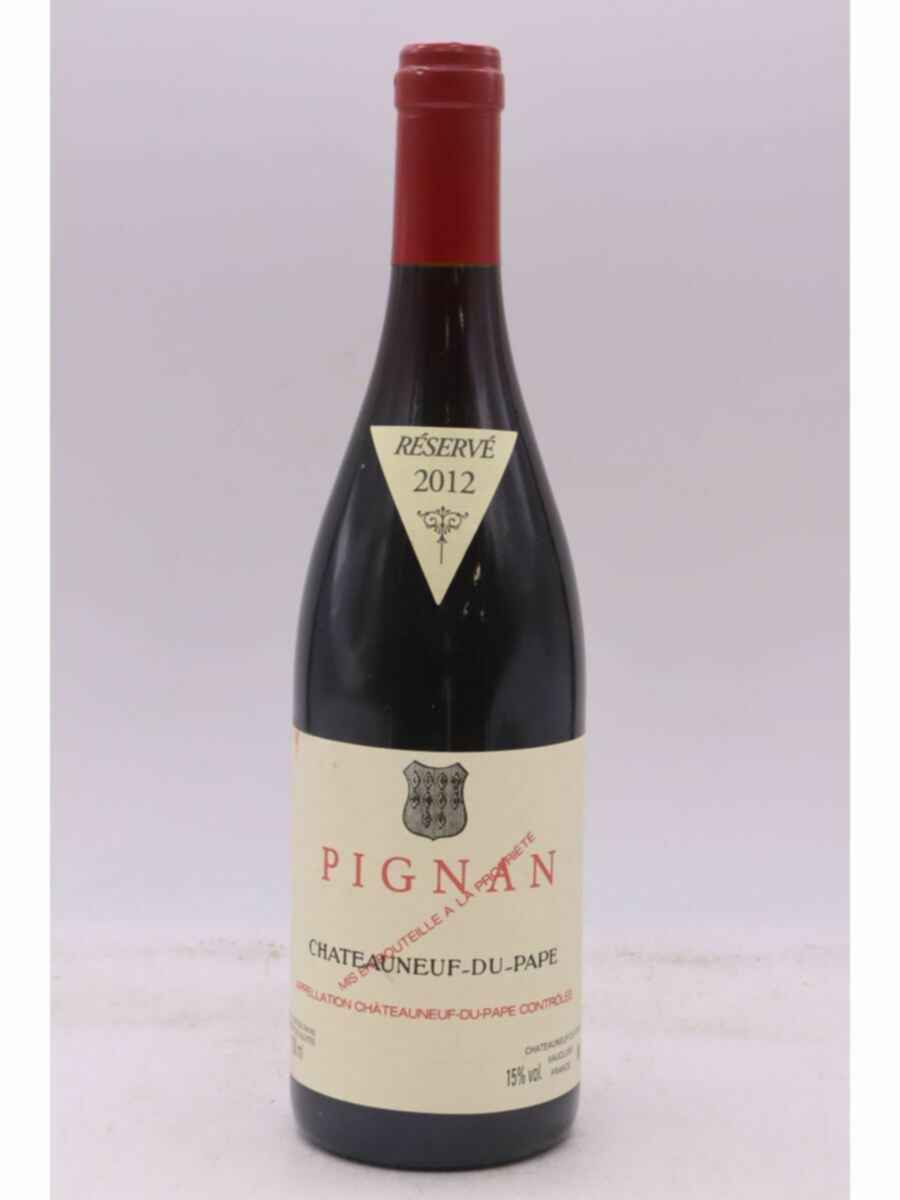 Rayas Pignan Chateauneuf Du Pape 2012