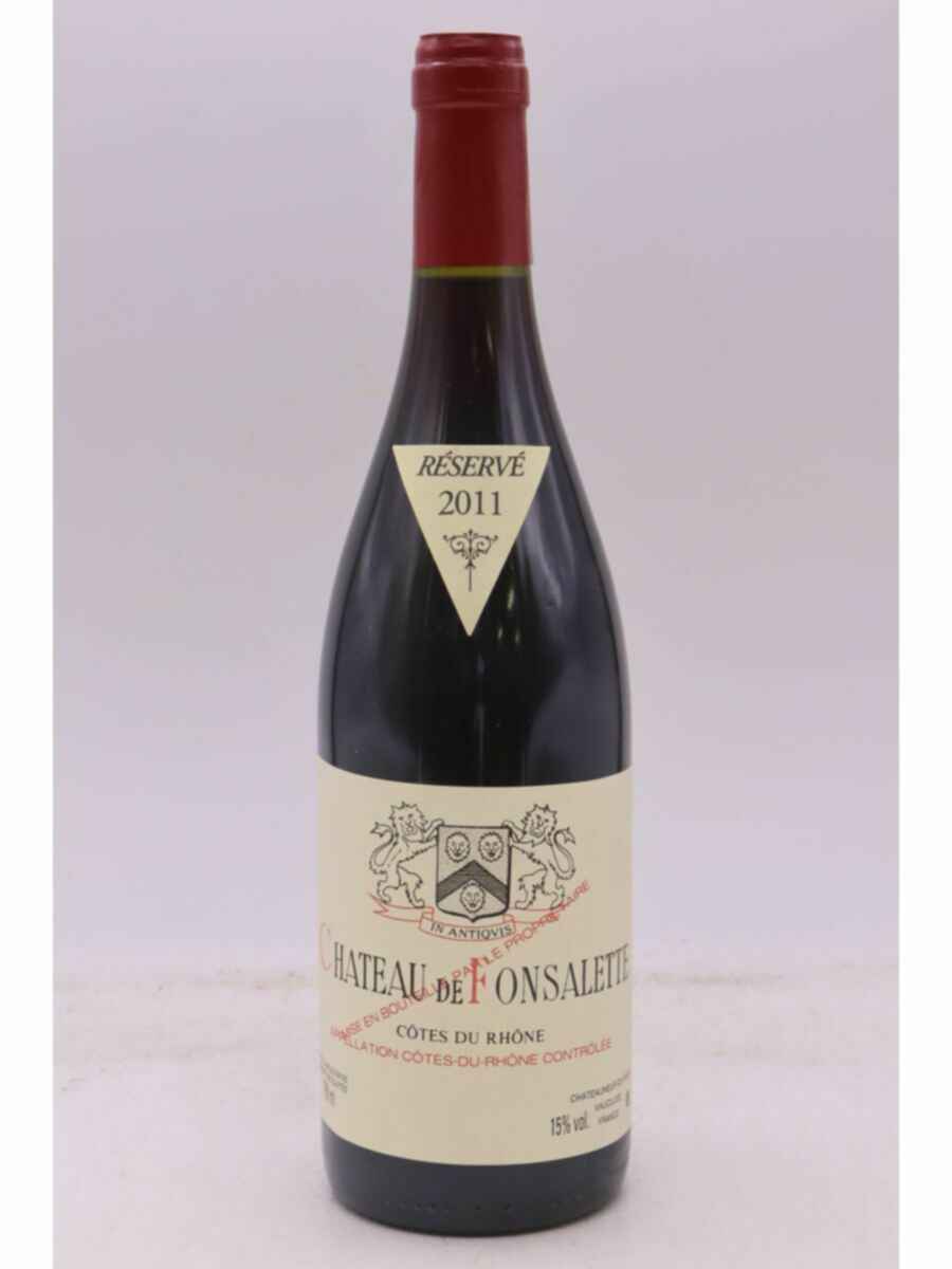 Rayas Chateau De Fonsalette Reserve 2011