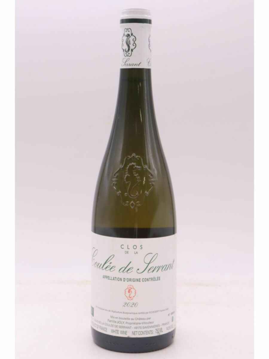 Nicolas Joly Savennieres Clos De La Coulee De Serrant 2020
