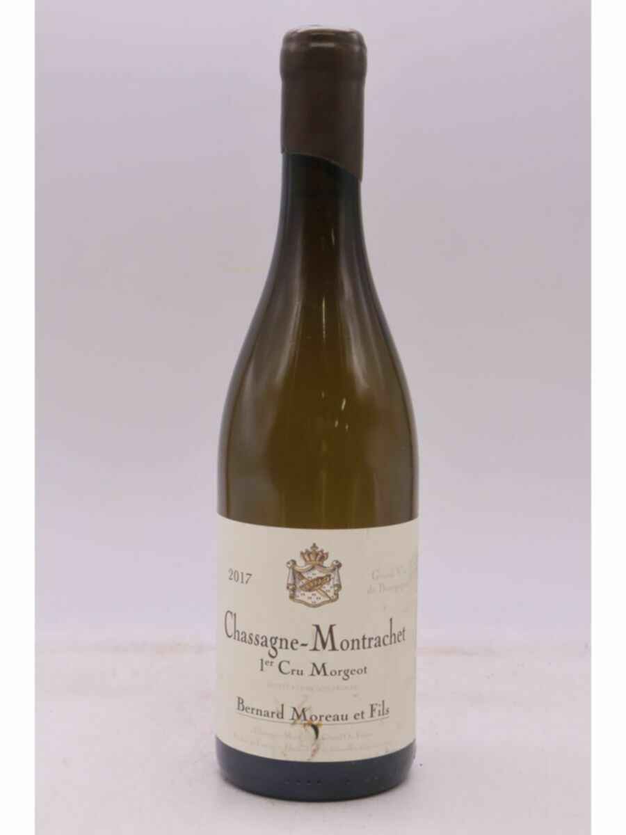 Bernard Moreau Chassagne Montrachet Morgeot Blanc   1er Cru 2017