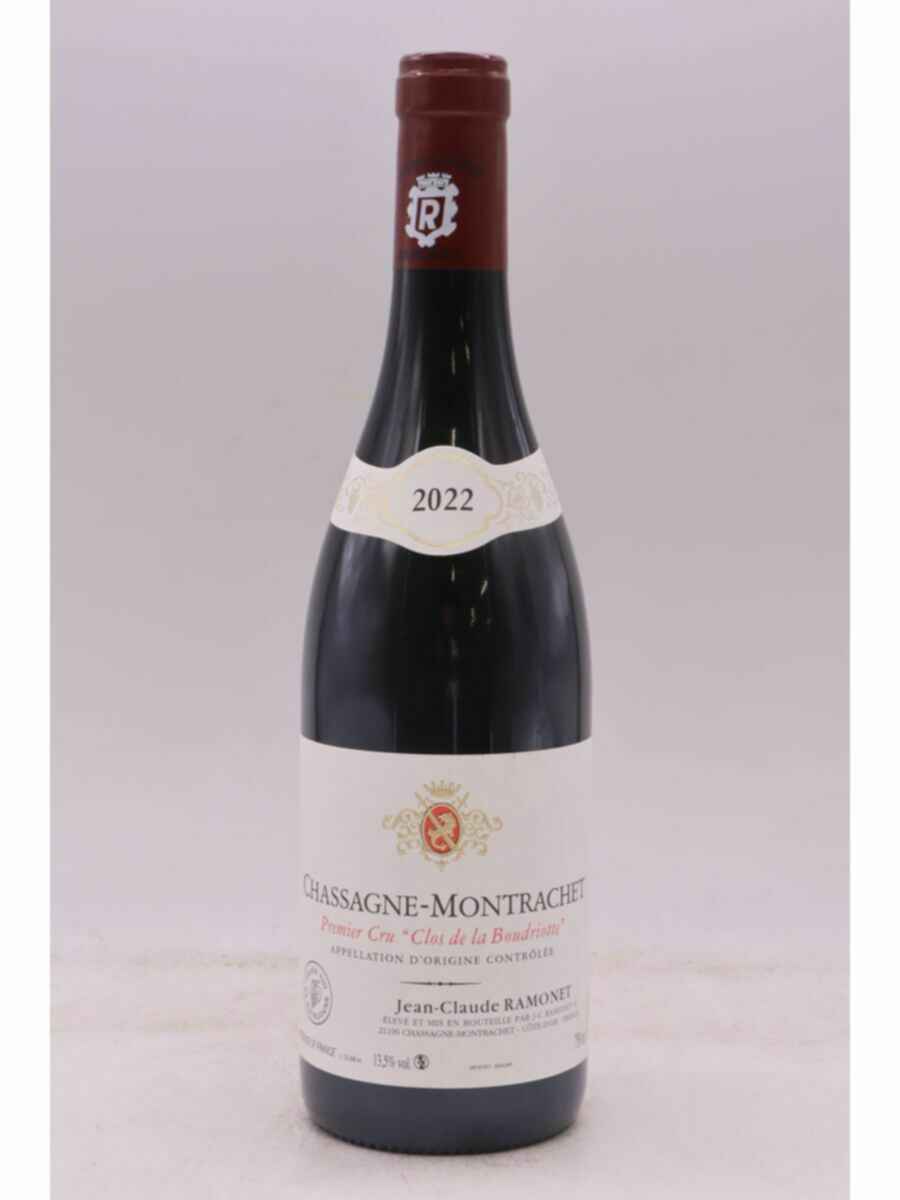 Ramonet Chassagne Montrachet Boudriottes Rouge 1er Cru 2022