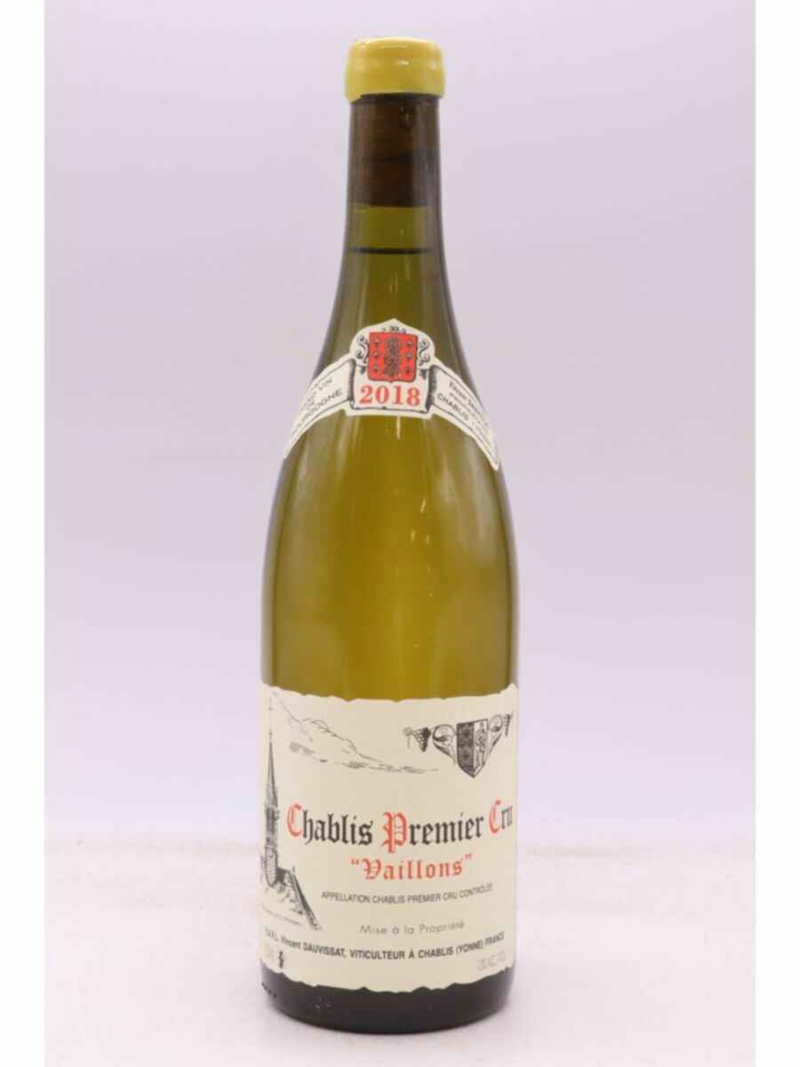 Vincent Dauvissat Chablis Vaillons 1er Cru 2018