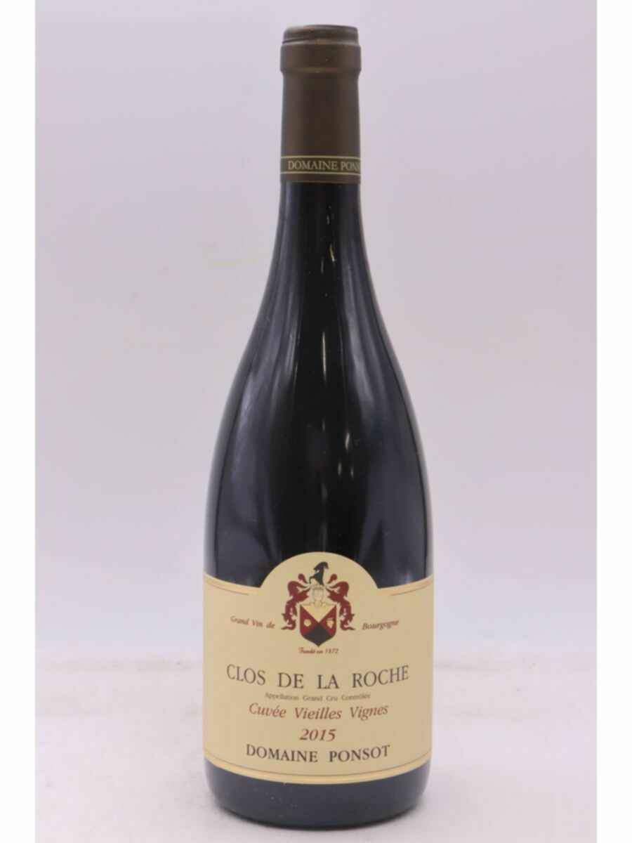 Ponsot Clos De La Roche Vieilles Vignes Grand Cru 2015