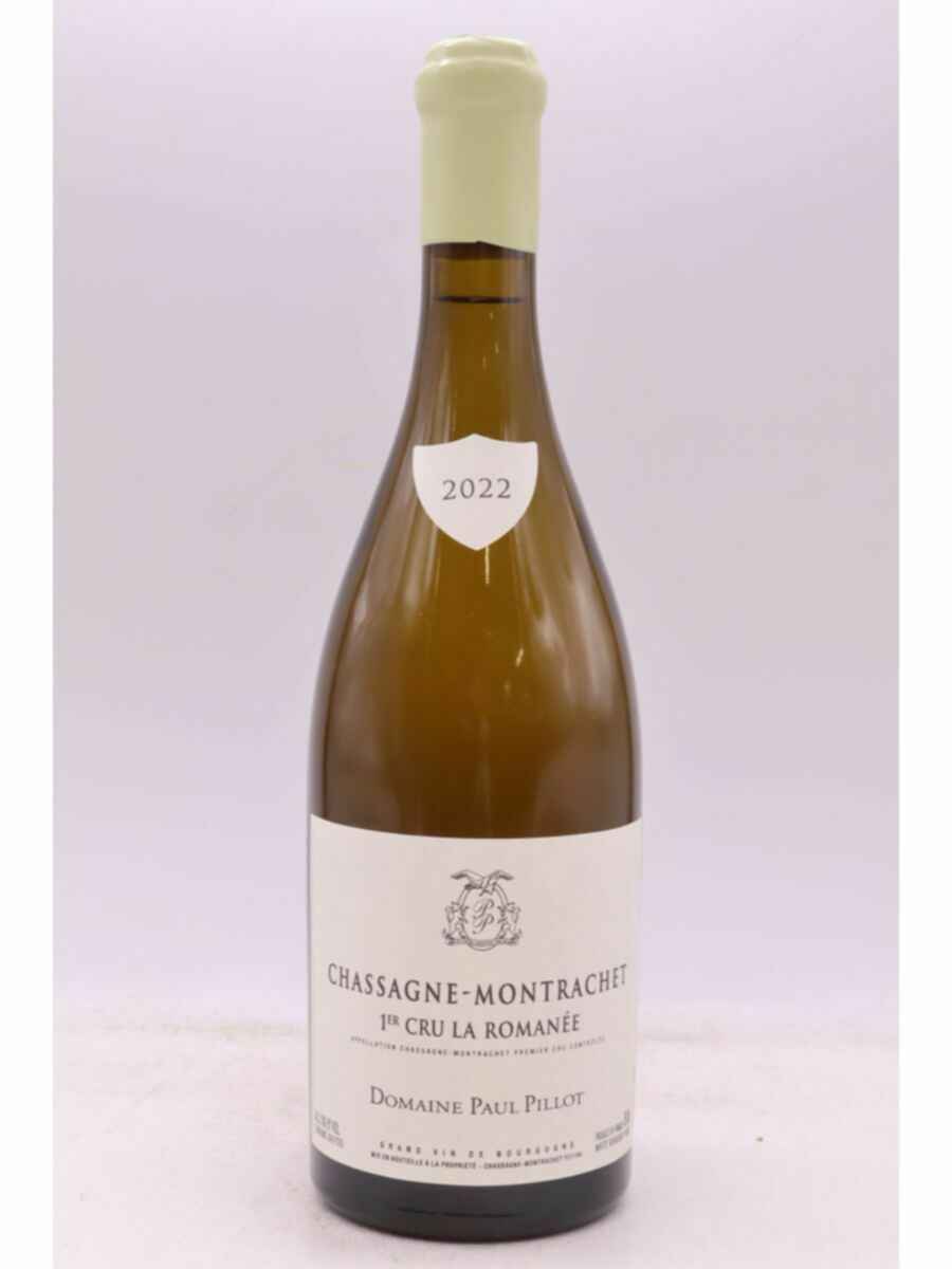 Paul Pillot Chassagne Montrachet Blanc La Romanee 1er Cru 2022