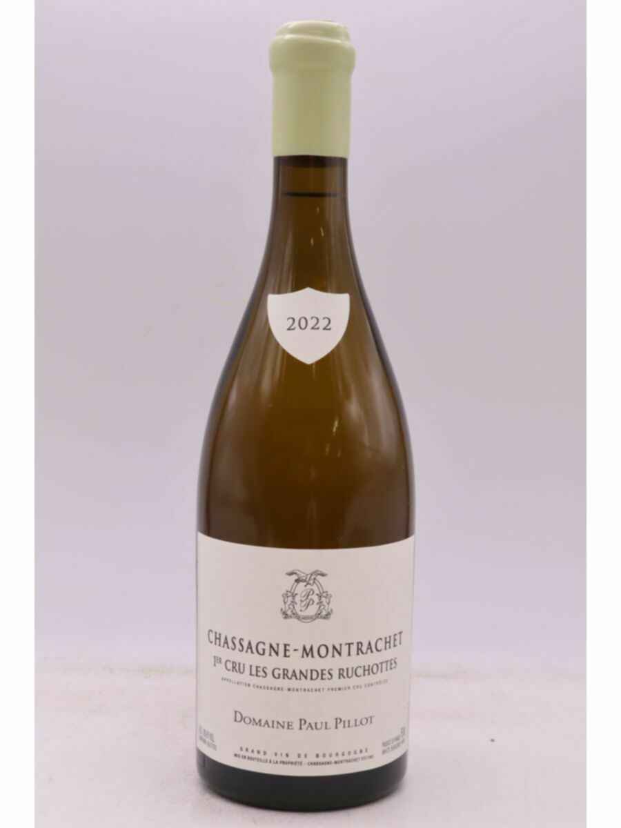 Paul Pillot Chassagne Montrachet Blanc Les Grandes Ruchottes 1er Cru 2022
