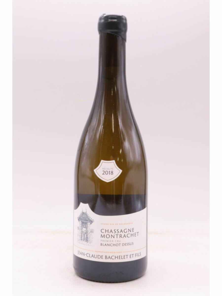 Jean Claude Bachelet Chassagne Montrachet Blanchot Dessus 1er Cru 2018