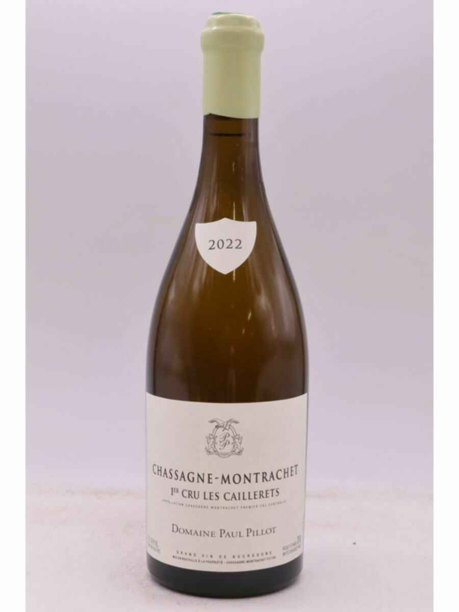 Paul Pillot Chassagne Montrachet Les Caillerets 1er Cru 2022
