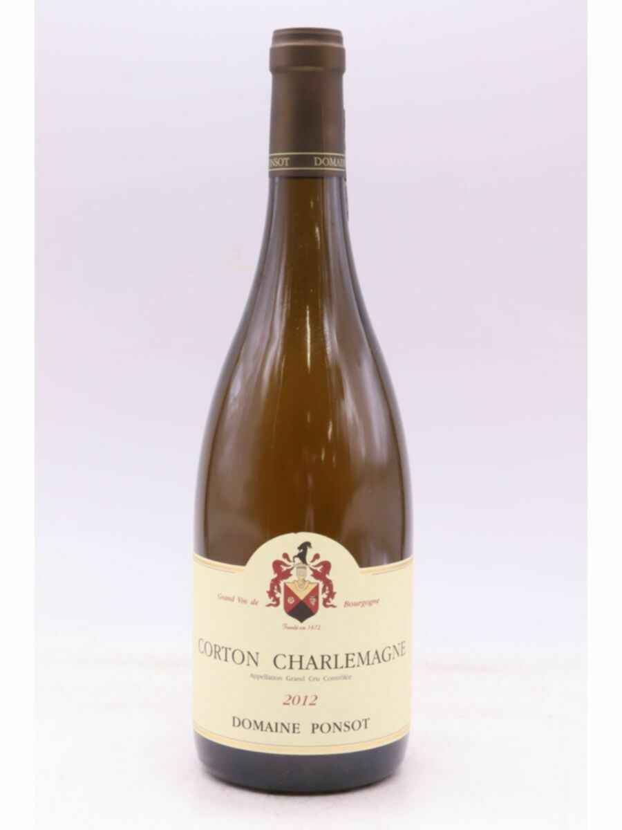 Ponsot Corton Charlemagne Grand Cru 2012