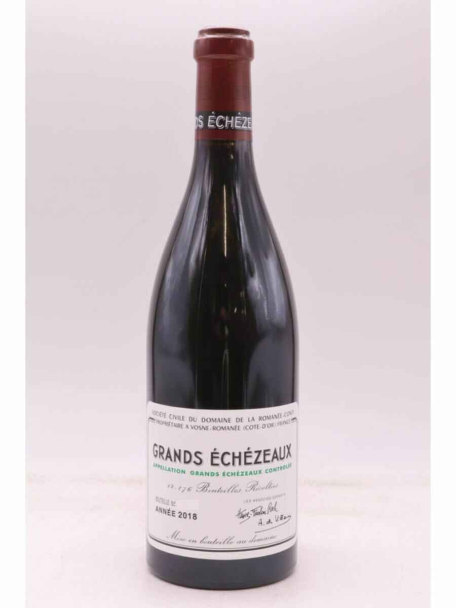 De La Romanee Conti Grands Echezeaux Grand Cru 2018