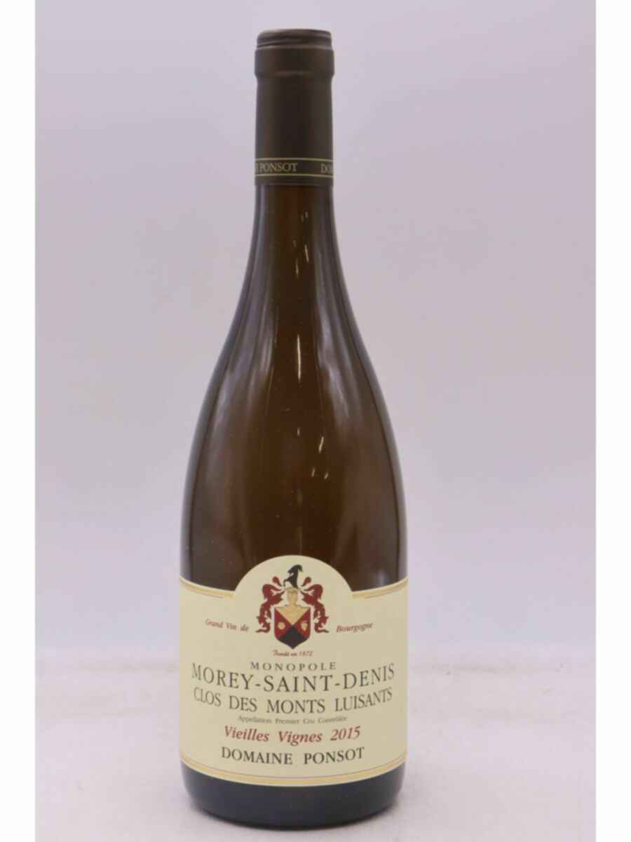 Ponsot Morey St Denis Blanc Clos Des Monts Luisants V.v. 1er Cru 2015