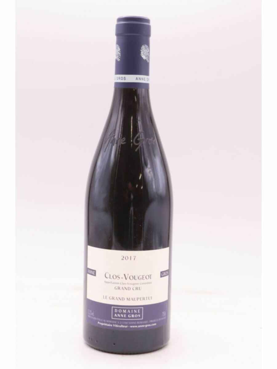 Anne Gros Clos Vougeot Le Grand Maupertui Grand Cru 2017