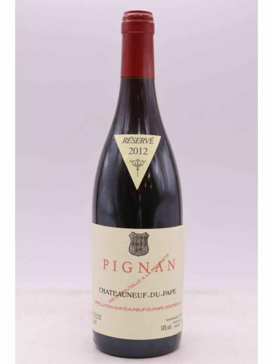 Rayas Pignan Chateauneuf Du Pape 2012