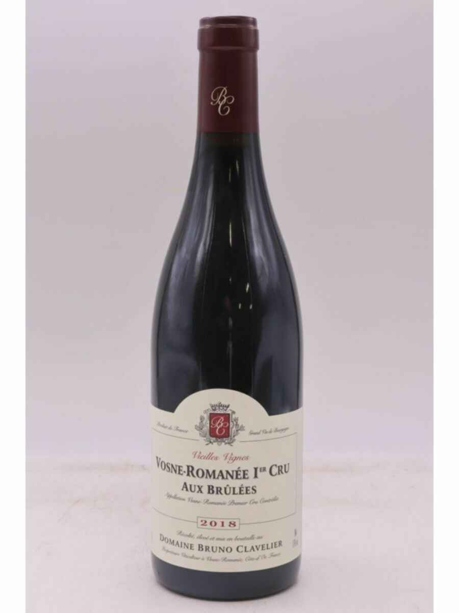 Bruno Clavelier Vosne Romanee Aux Brulees Vieilles Vignes 1er Cru 2018