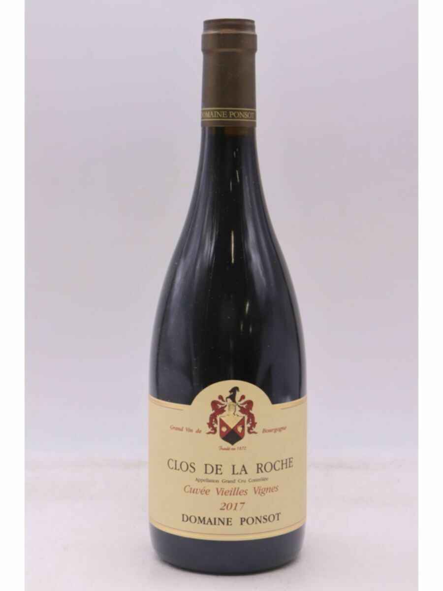 Ponsot Clos De La Roche Vieilles Vignes Grand Cru 2017
