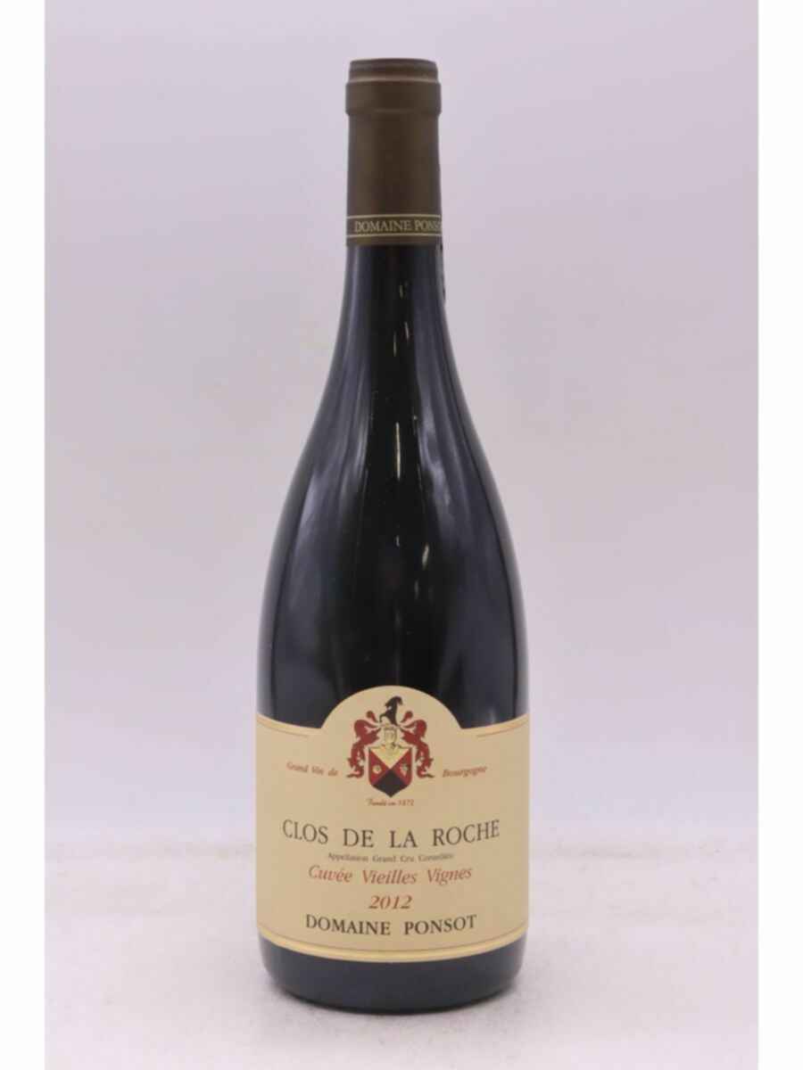 Ponsot Clos De La Roche Vieilles Vignes Grand Cru 2012