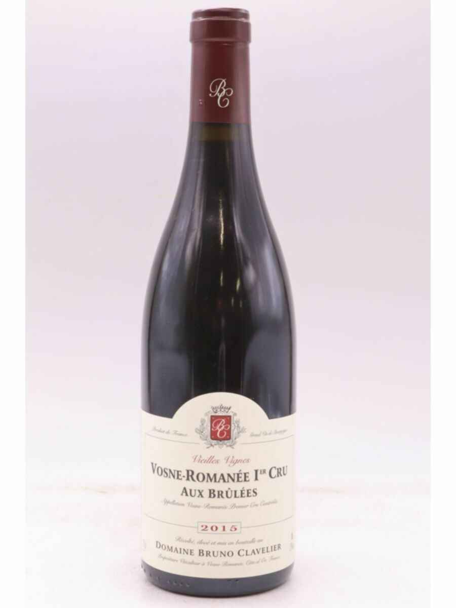 Bruno Clavelier Vosne Romanee Aux Brulees Vieilles Vignes 1er Cru 2015