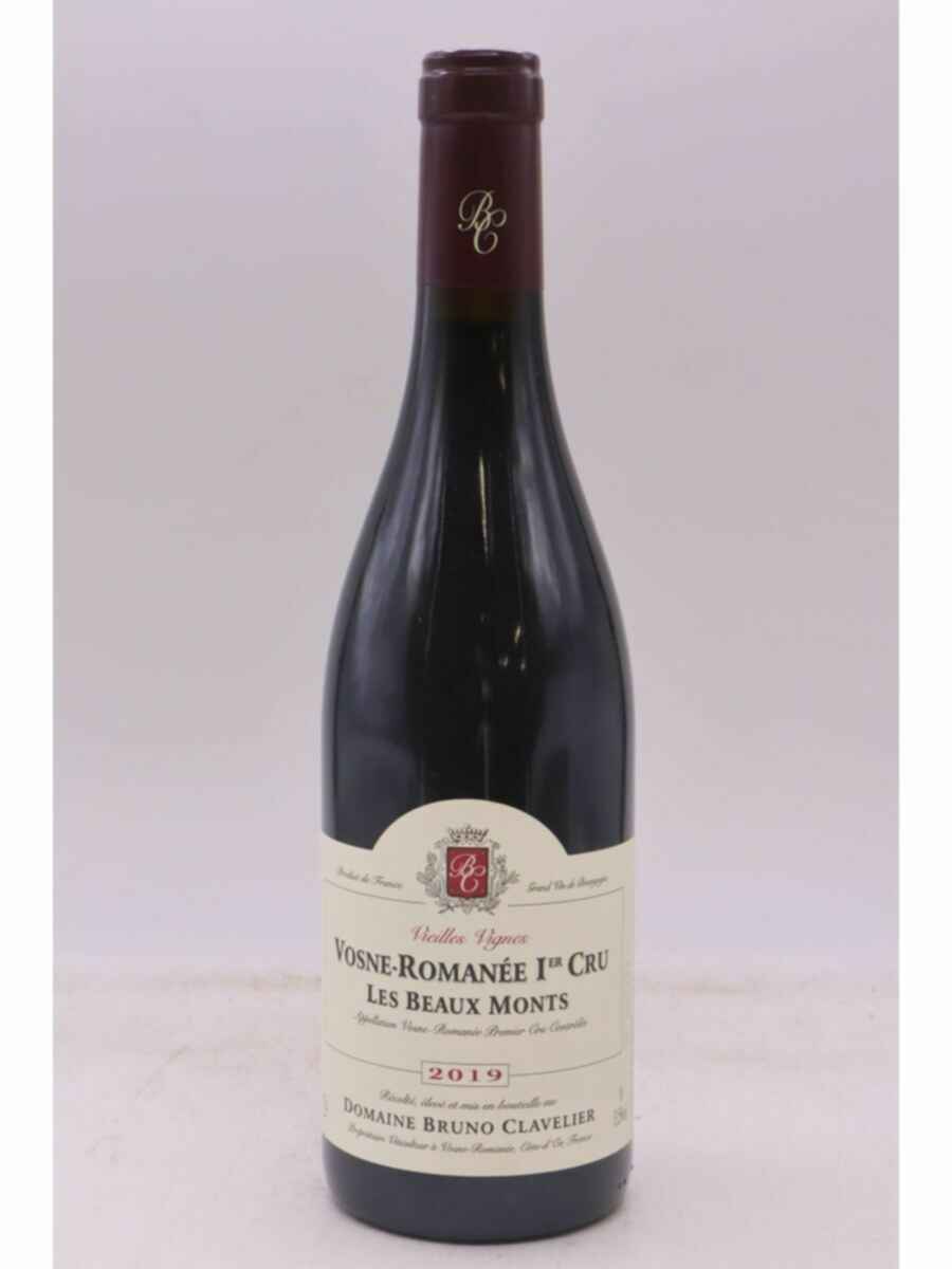 Bruno Clavelier Vosne Romanee Les Beaux Monts Vieilles Vignes 1er Cru 2019