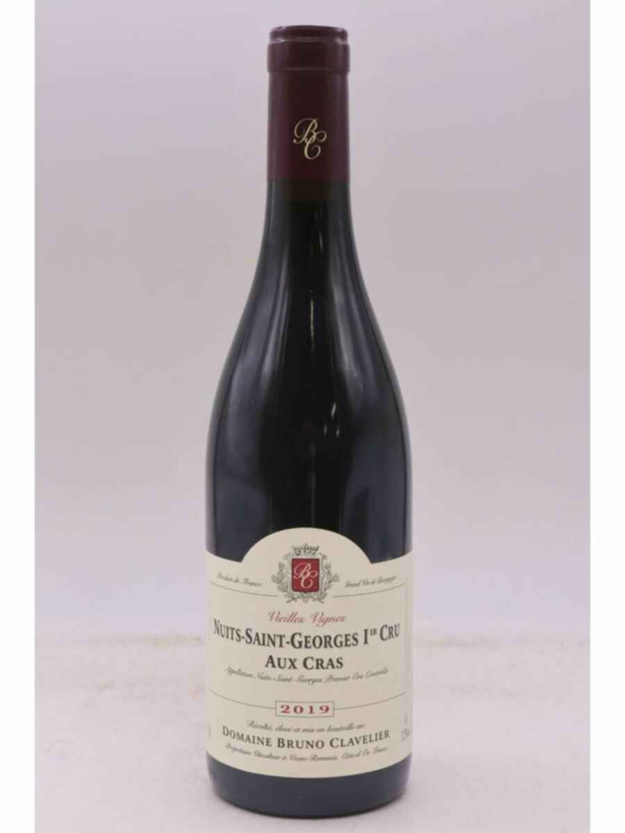 Bruno Clavelier Nuits St Georges Aux Cras 1er Cru 2019