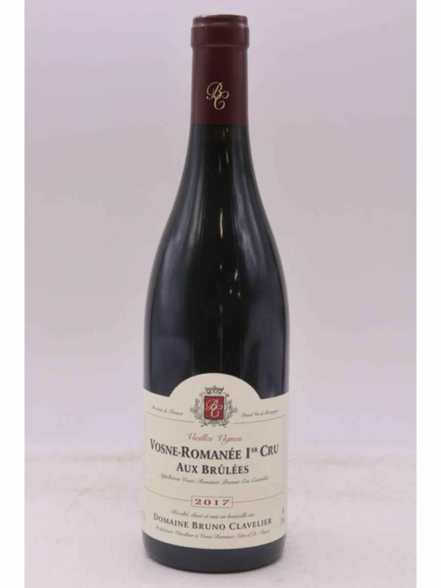 Bruno Clavelier Vosne Romanee Aux Brulees Vieilles Vignes 1er Cru 2017