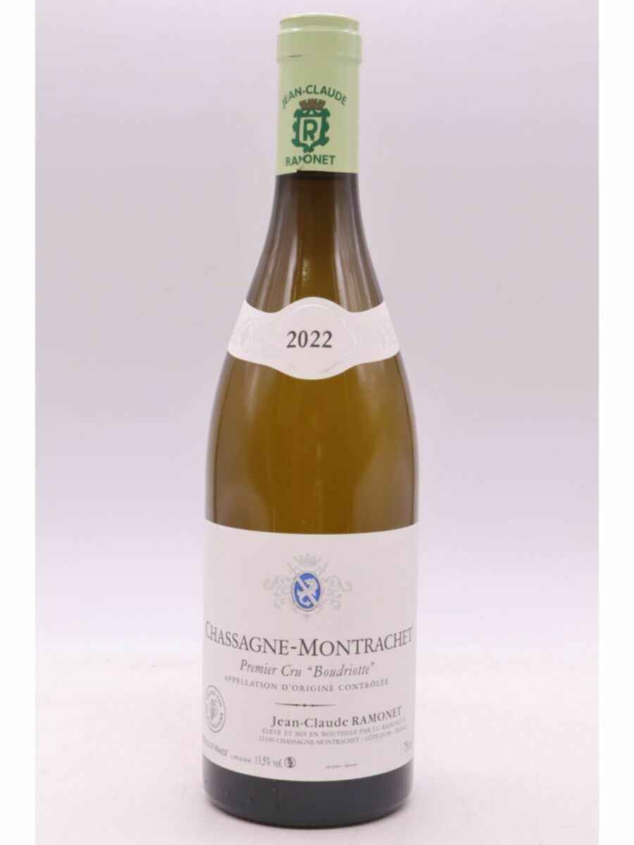 Ramonet Chassagne Montrachet Les Boudriottes Blanc 1er Cru, 2022