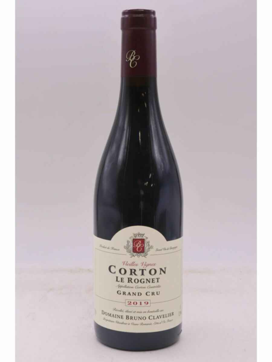 Bruno Clavelier Corton Rognet Vieilles Vignes Grand Cru 2019