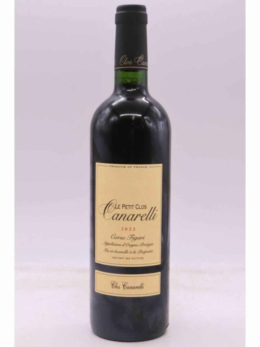 Clos Canarelli Corse Figari Petit Clos 2023