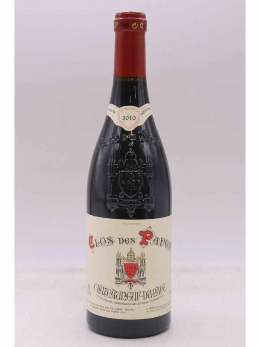 Clos Des Papes Chateauneuf Du Pape 2010