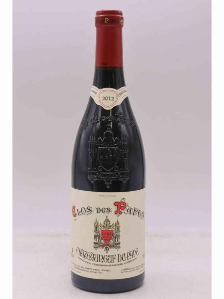 Clos Des Papes Chateauneuf Du Pape 2012