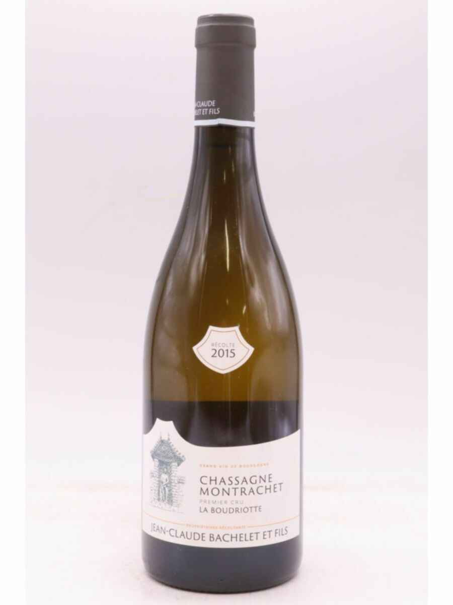 Jean Claude Bachelet Chassagne Montrachet Les Boudriottes 1er Cru 2015