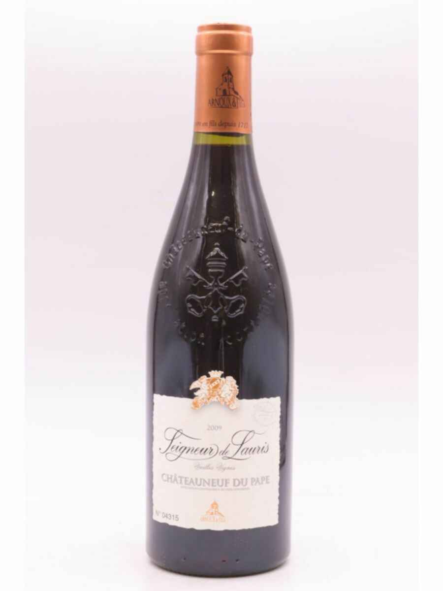 Maison Arnoux Et Fils Chateauneuf Du Pape Seigneur De Lauris 2009