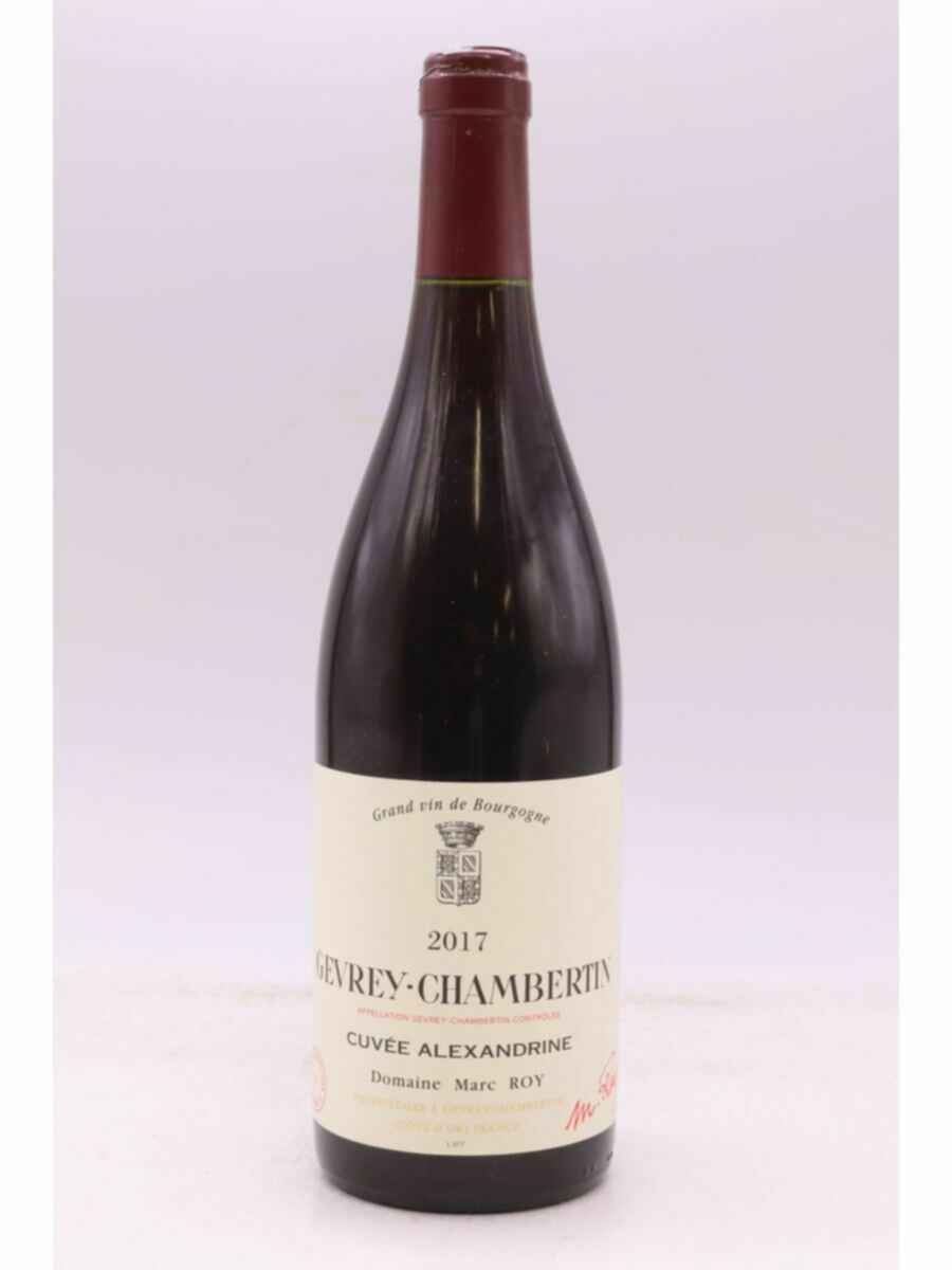 Roy Marc Cuvee Alexandrine Gevrey-chambertin 2017
