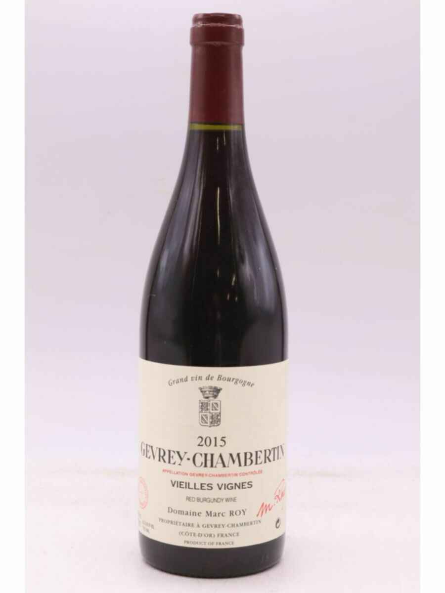 Marc Roy Gevrey Chambertin Vieilles Vignes 2015