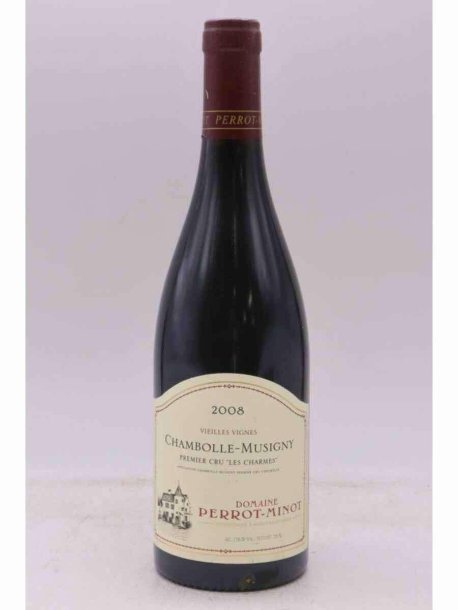 Perrot Minot Chambolle Musigny Les Charmes Vieilles Vignes 1er Cru 2008