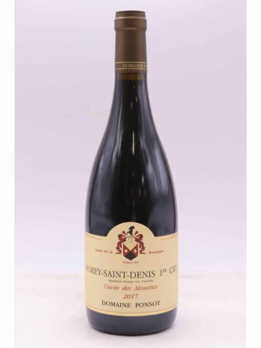 Ponsot Morey St Denis Cuvee Des Alouettes 1er Cru 2017
