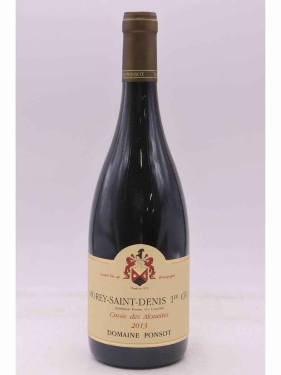 Ponsot Morey St Denis Cuvee Des Alouettes 1er Cru 2013
