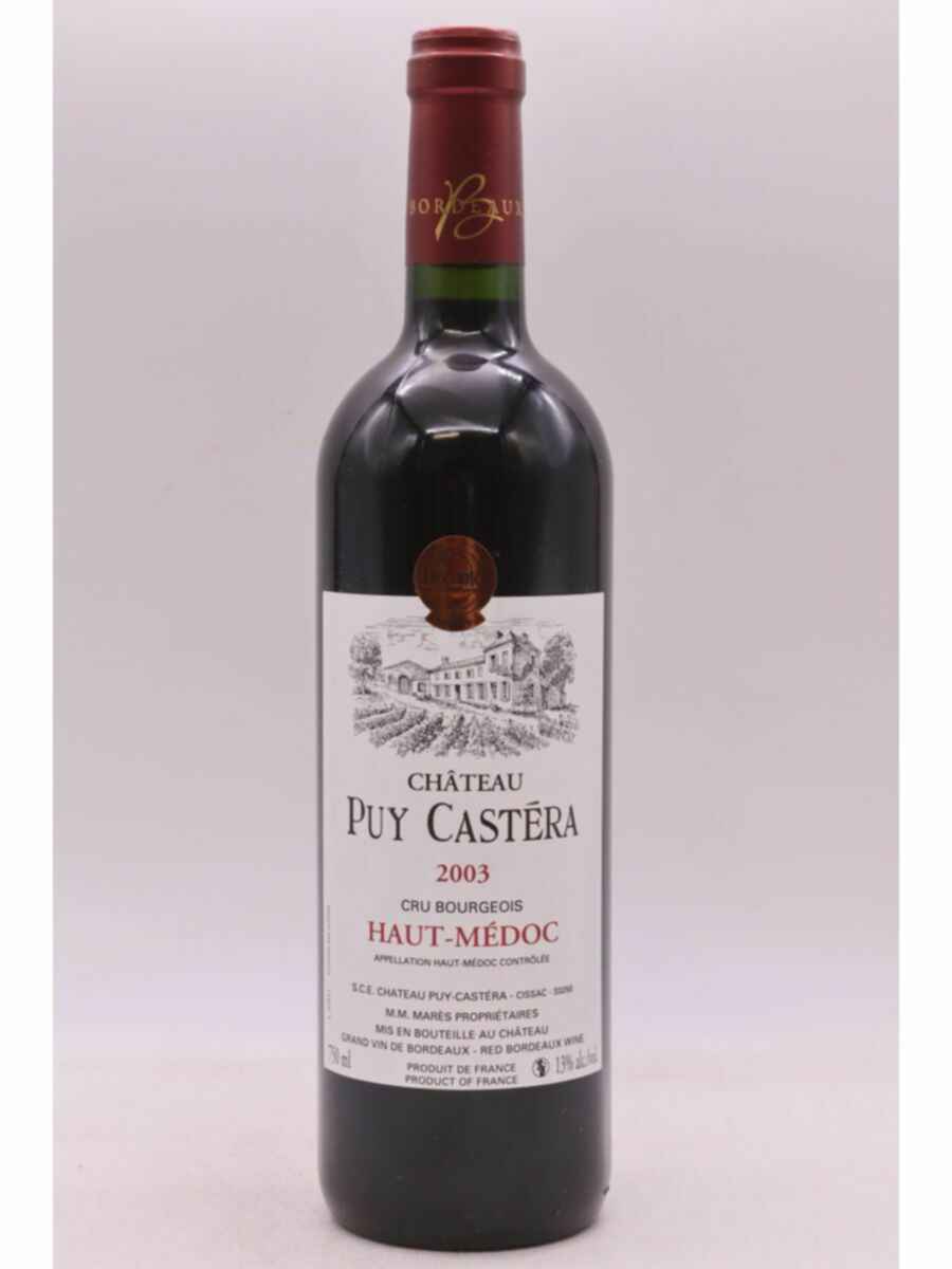 Chateau Puy Castera 2003
