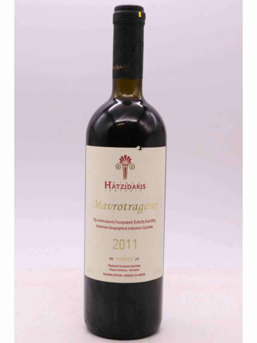 Hatzidakis Mavrotragano 2011