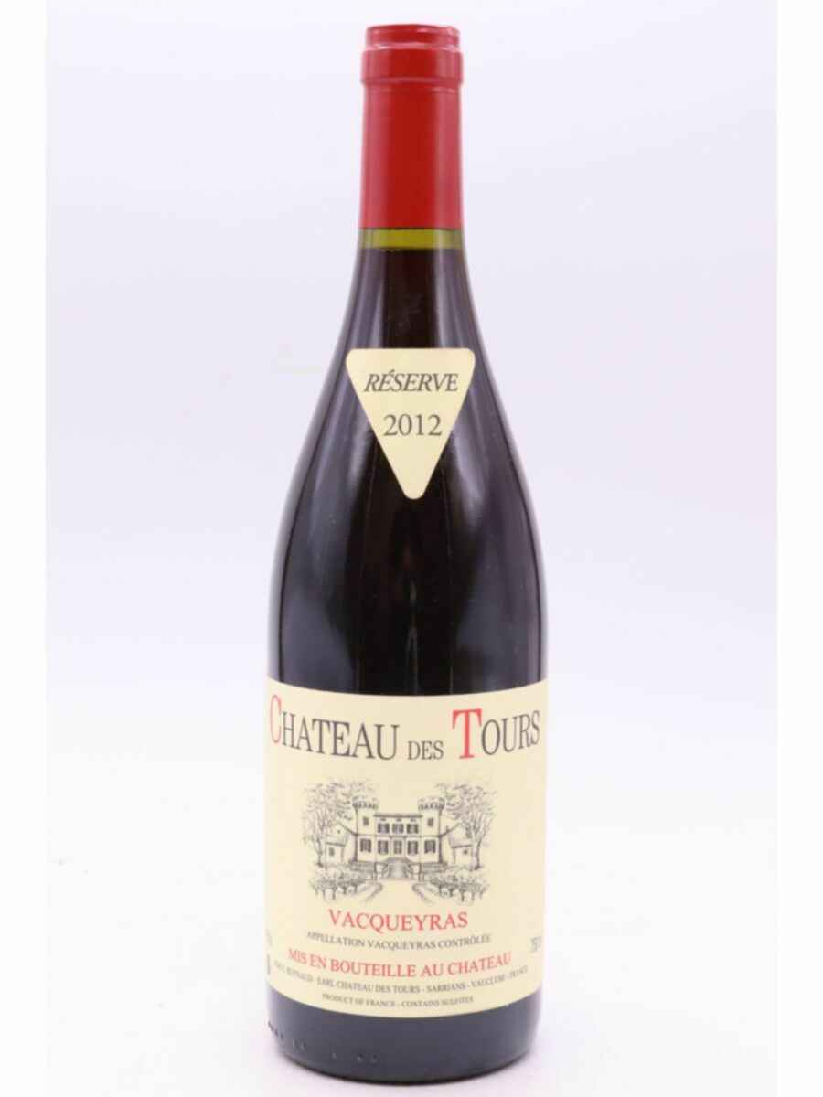 Rayas Chateau Des Tours Vacqueyras Rouge 2012