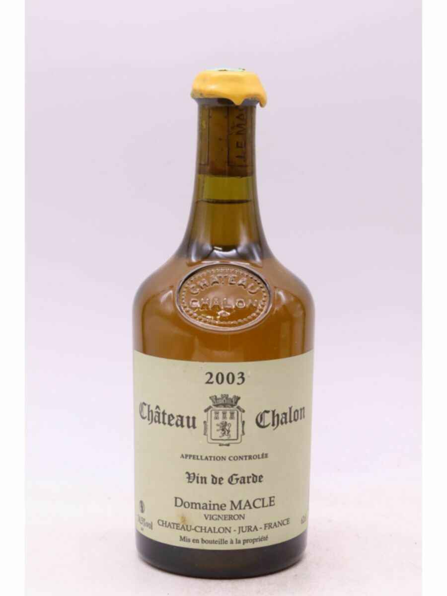 Jean Macle Chateau Chalon 2003