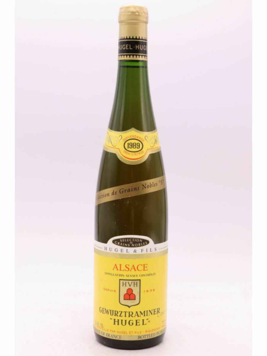 Hugel Gewurztraminer Selection Grains Nobles 1989