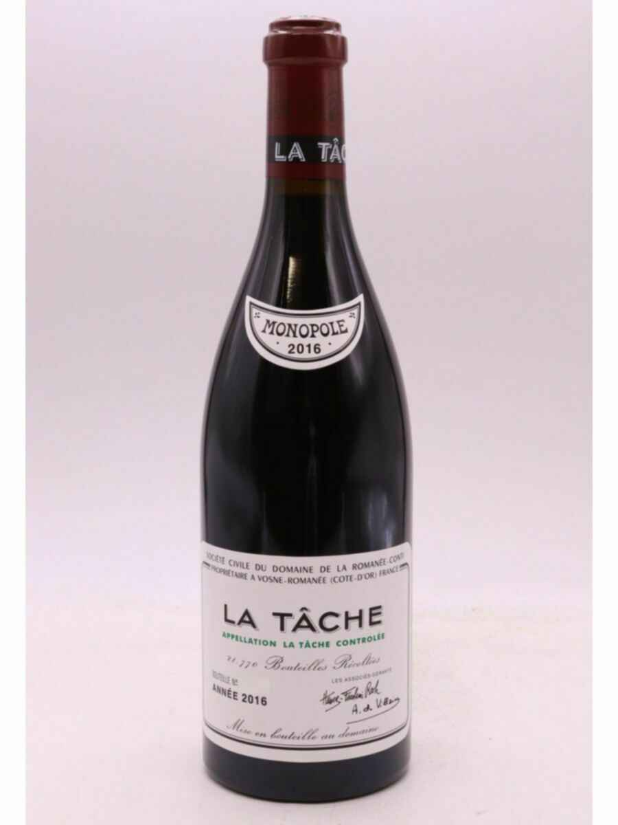 De La Romanee Conti La Tache Grand Cru 2016