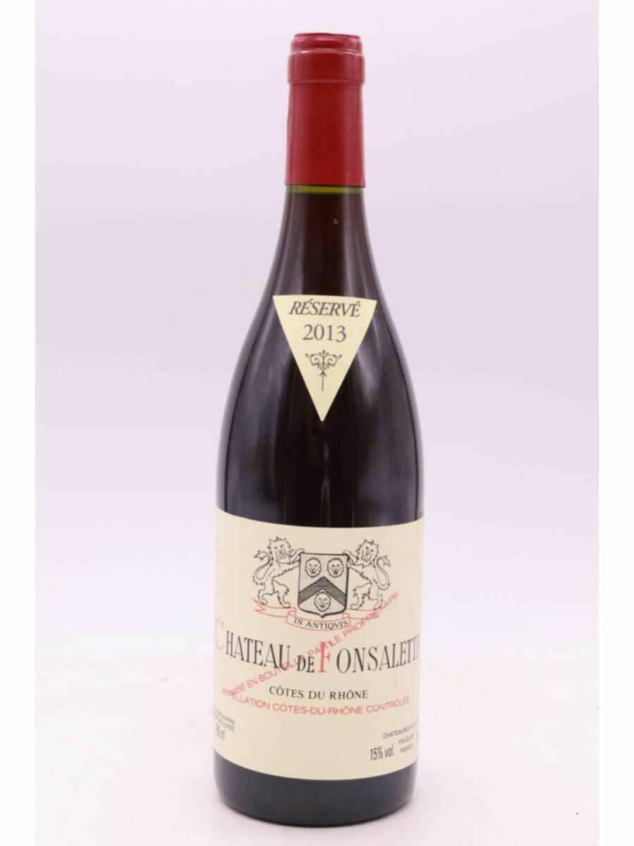 Rayas Chateau De Fonsalette Reserve 2013