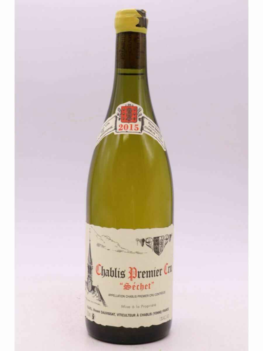 Vincent Dauvissat Chablis Sechet 1er Cru 2015