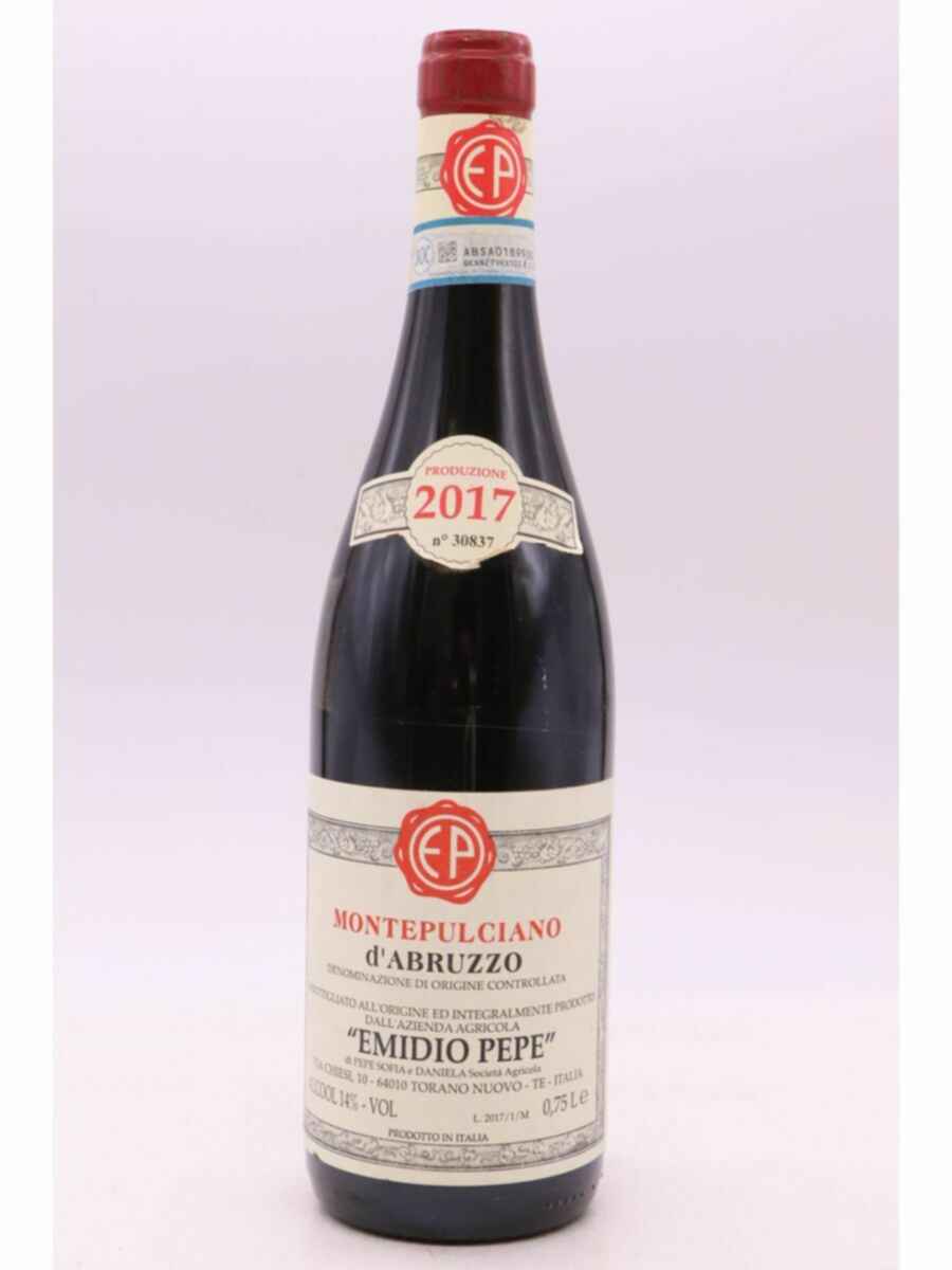 Emidio Pepe Montepulciano D'abruzzo 2017