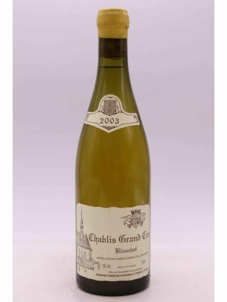 Francois Raveneau Chablis Blanchot 2003