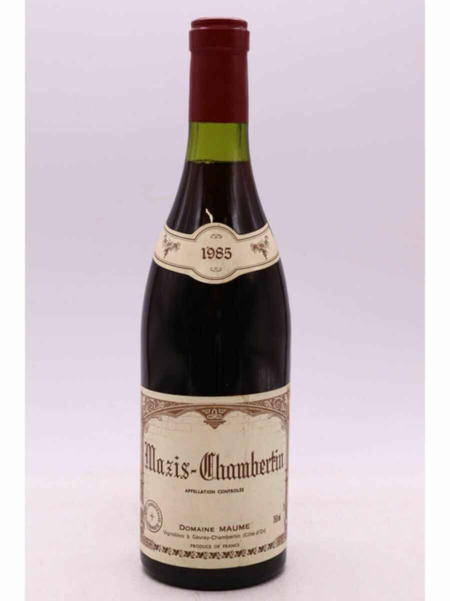 Domaine Maume Mazis Chambertin Grand Cru 1985