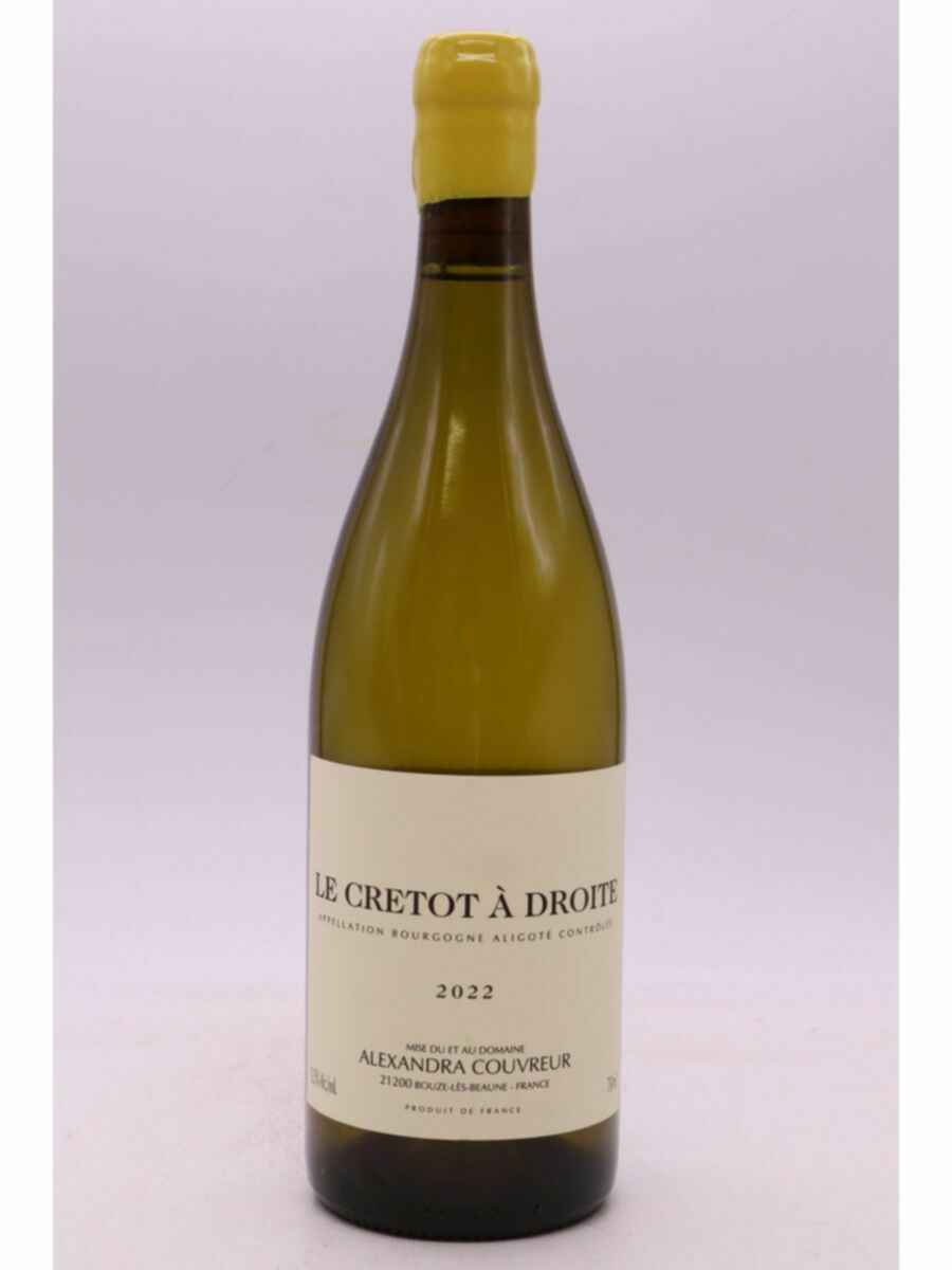 Alexandra Couvreur Le Cretot A Droite Bourgogne Aligote 2022