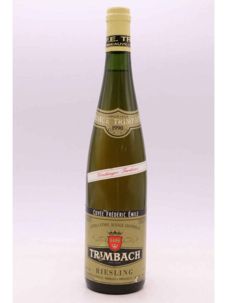 Trimbach Riesling Cuvee Frederic Emile Vendange Tardive 1990