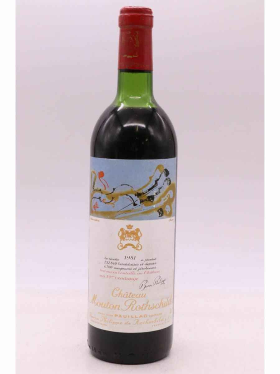 Chateau Mouton Rothschild 1981
