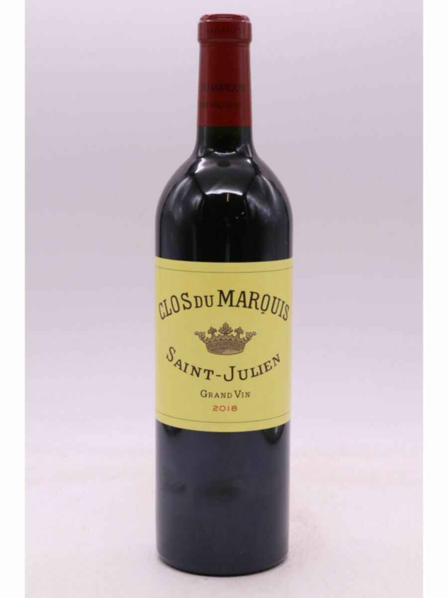Chateau Leoville Las Cases Clos Du Marquis 2018